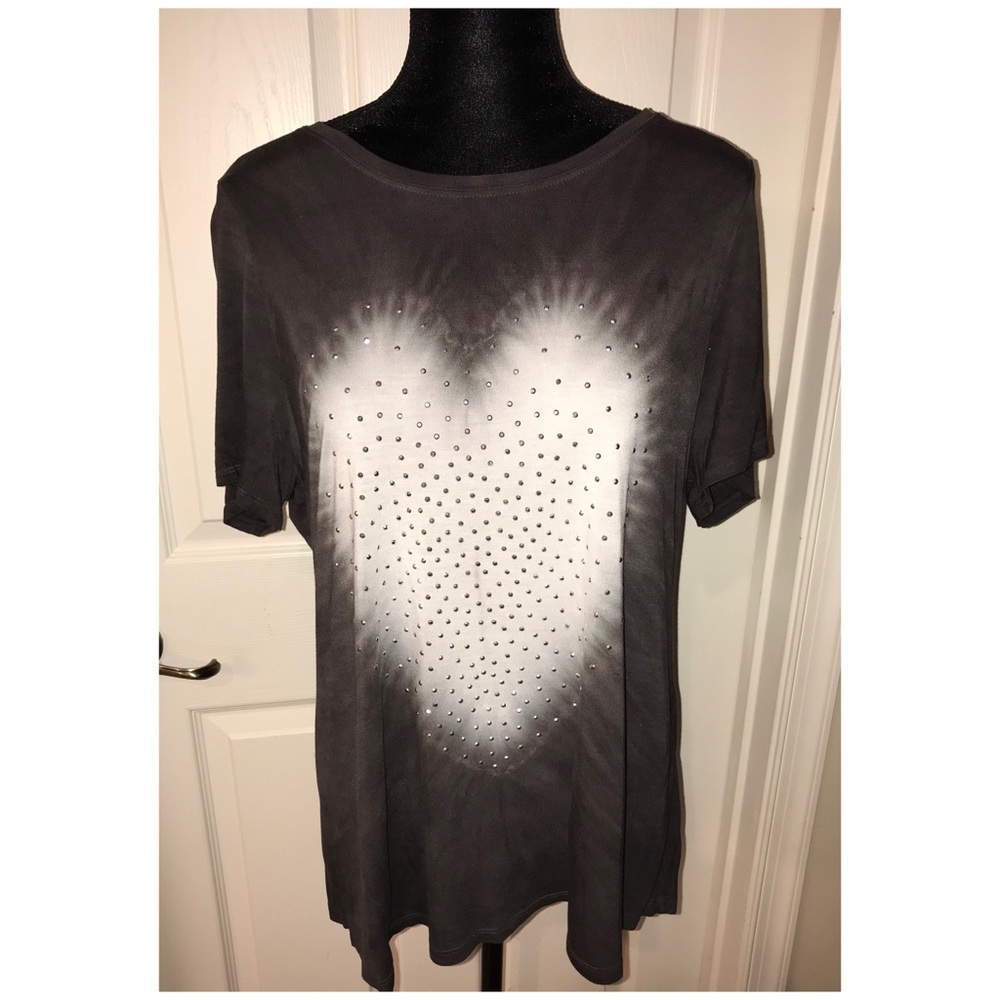 INC Embellished Heart T-shirt